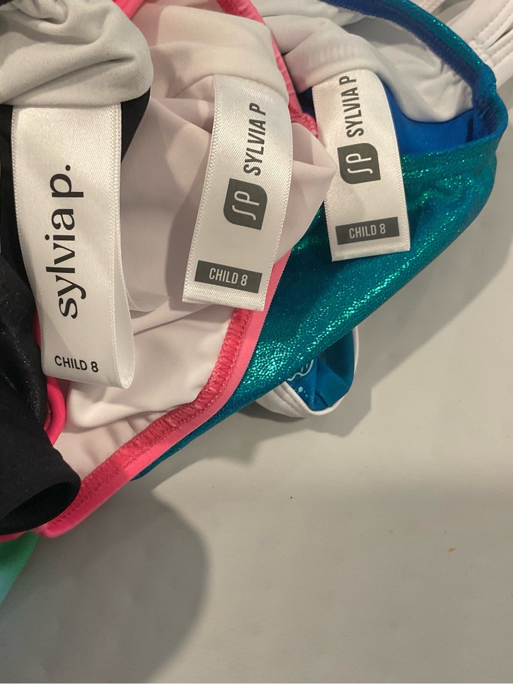 SylviaP sz8 Riley Rainbow Ombre Tank Leotard - Picture 5 of 13